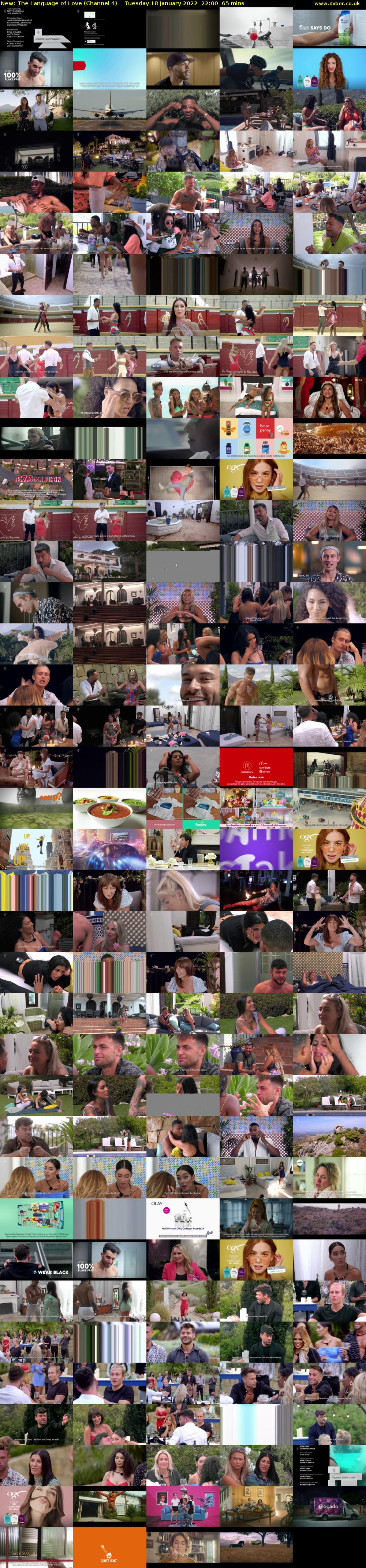 The Language of Love (Channel 4) Tuesday 18 January 2022 22:00 - 23:05