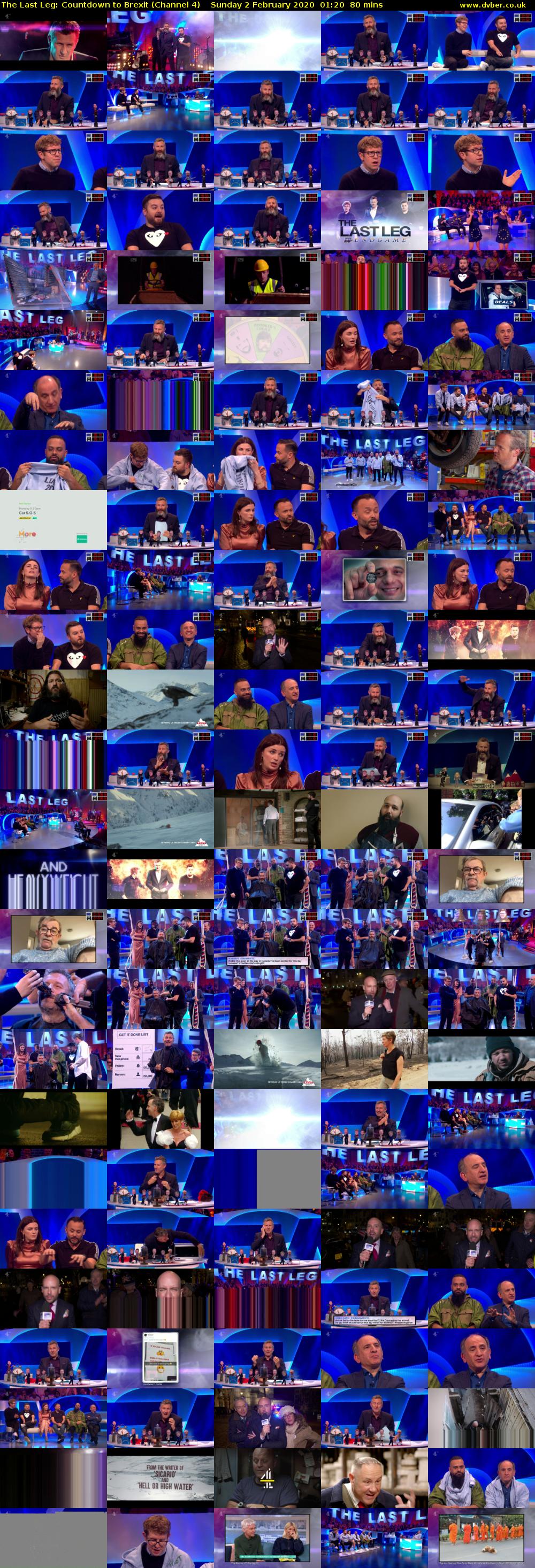 The Last Leg: Countdown to Brexit (Channel 4) Sunday 2 February 2020 01:20 - 02:40