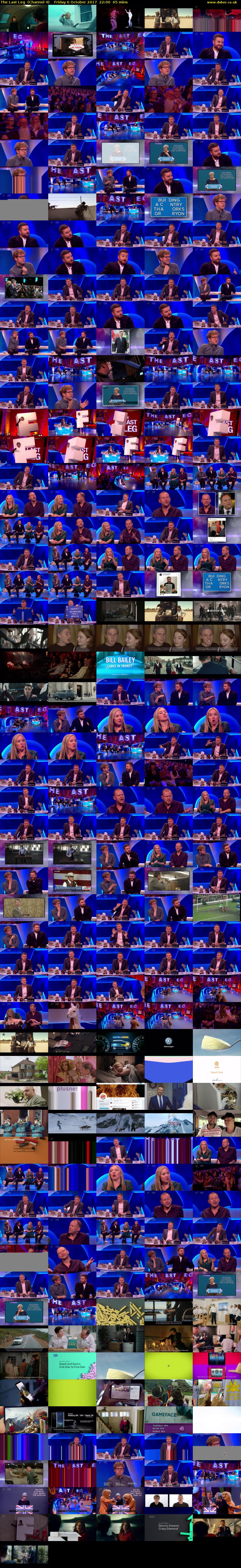 The Last Leg  (Channel 4) Friday 6 October 2017 22:00 - 23:05