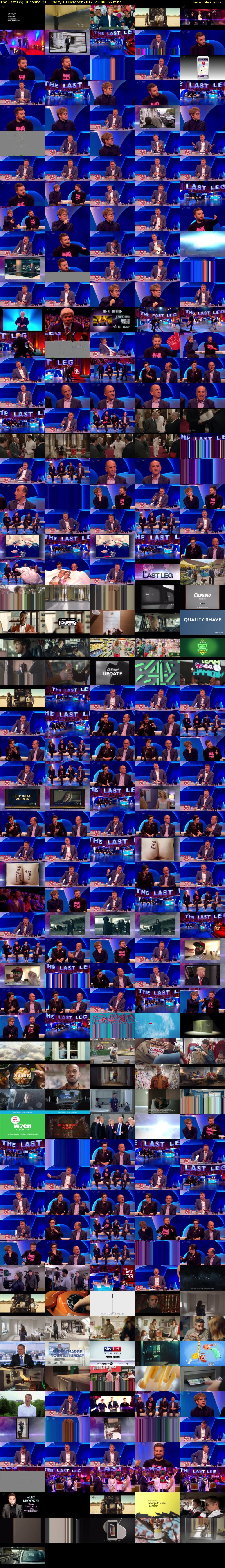 The Last Leg  (Channel 4) Friday 13 October 2017 22:00 - 23:05