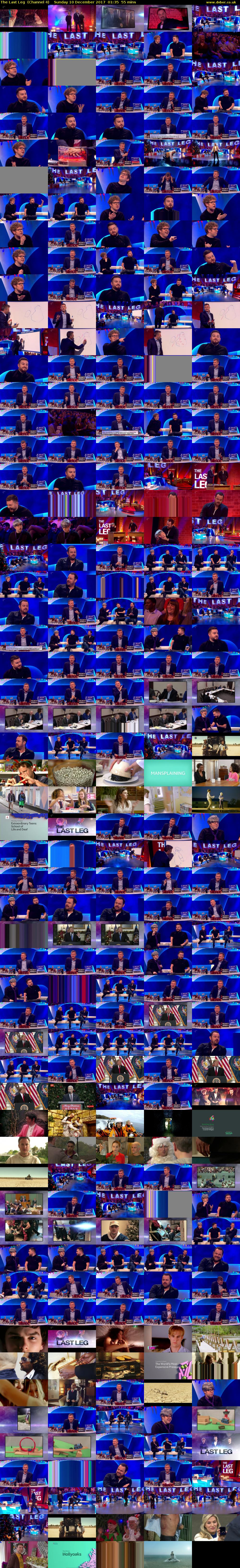 The Last Leg  (Channel 4) Sunday 10 December 2017 01:35 - 02:30