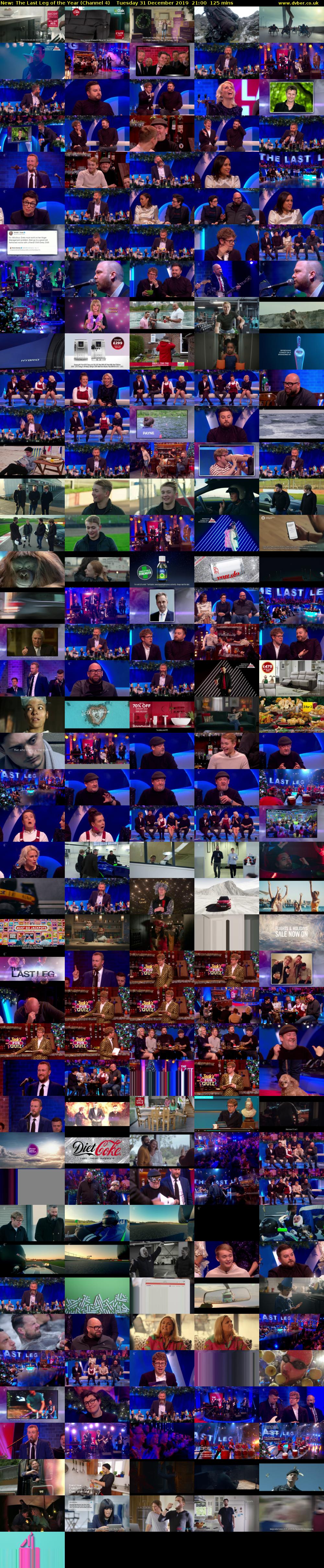 The Last Leg of the Year (Channel 4) Tuesday 31 December 2019 21:00 - 23:05