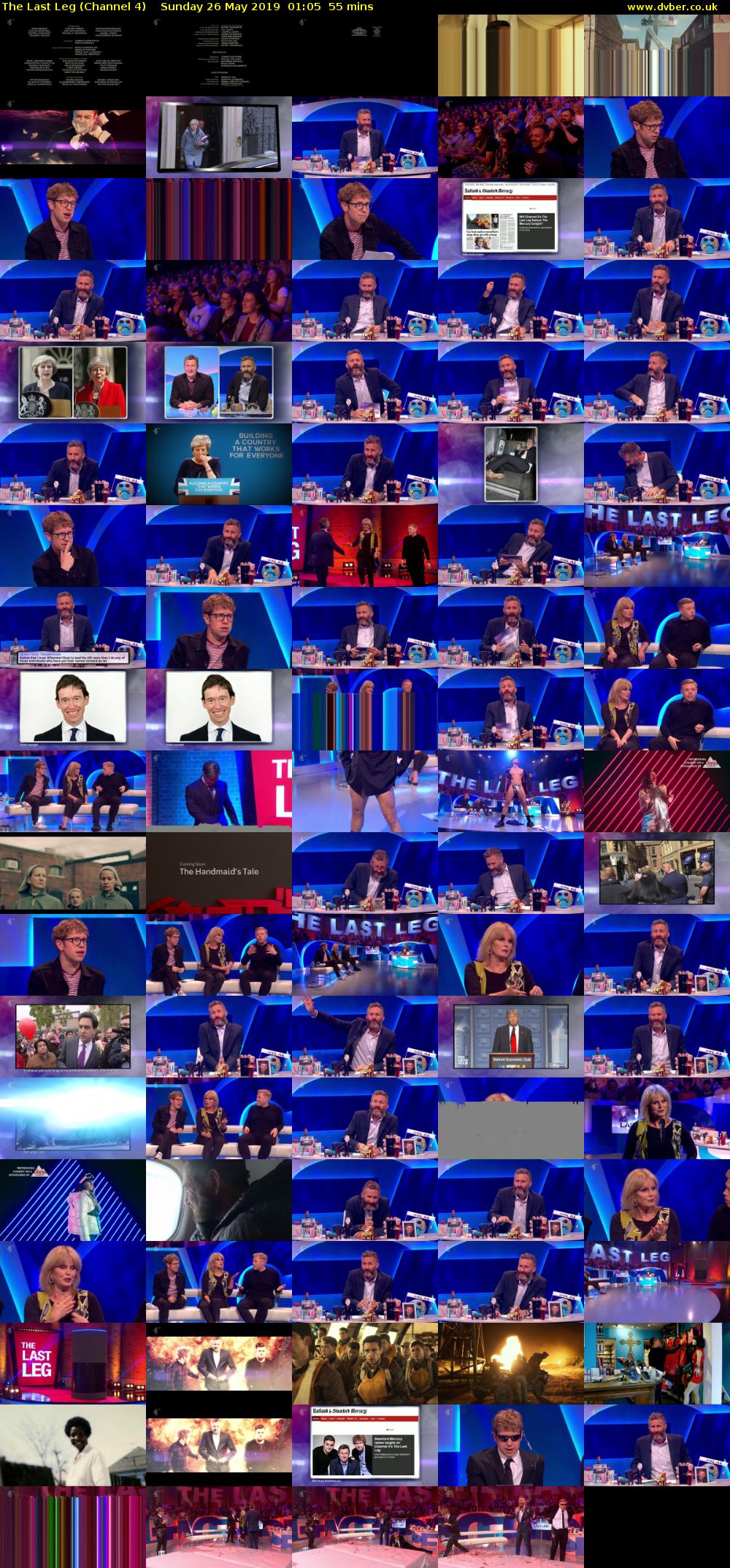 The Last Leg (Channel 4) Sunday 26 May 2019 01:05 - 02:00