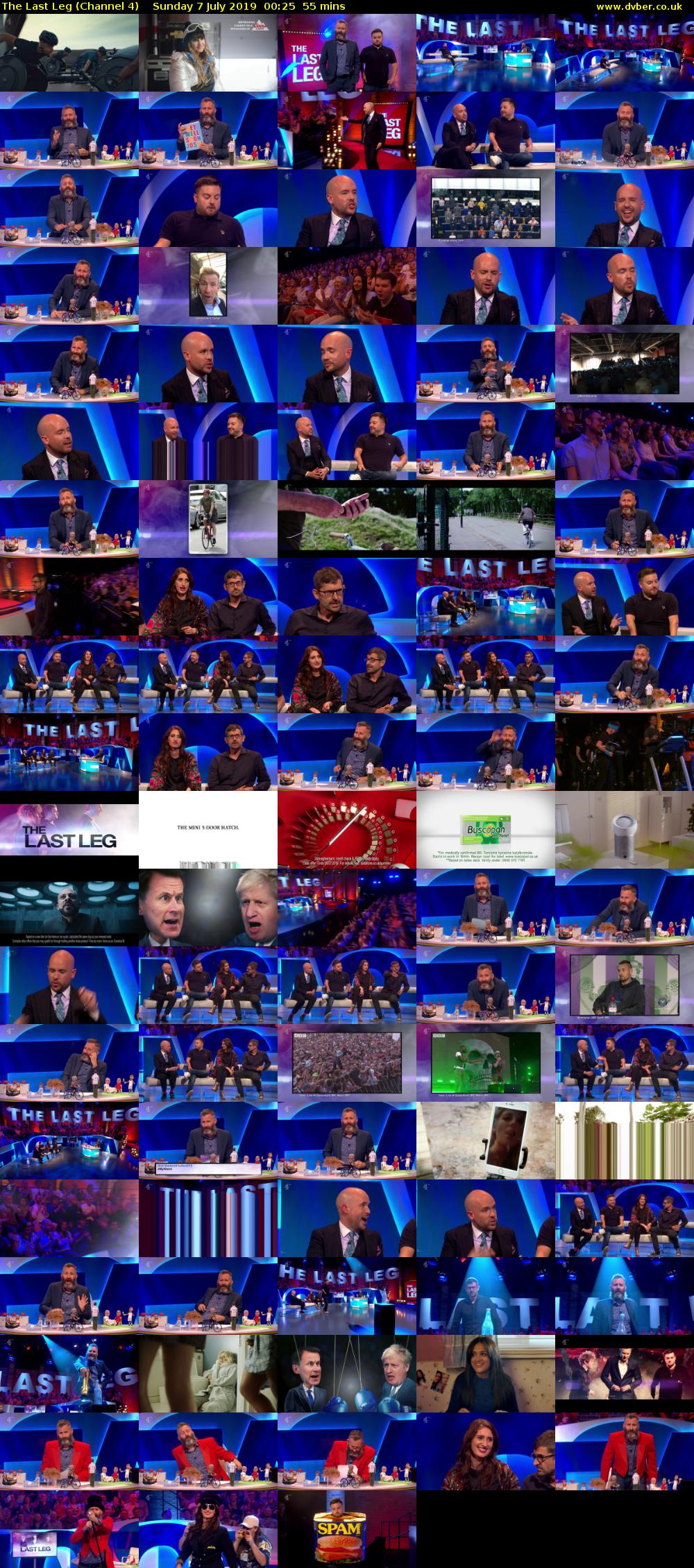 The Last Leg (Channel 4) Sunday 7 July 2019 00:25 - 01:20