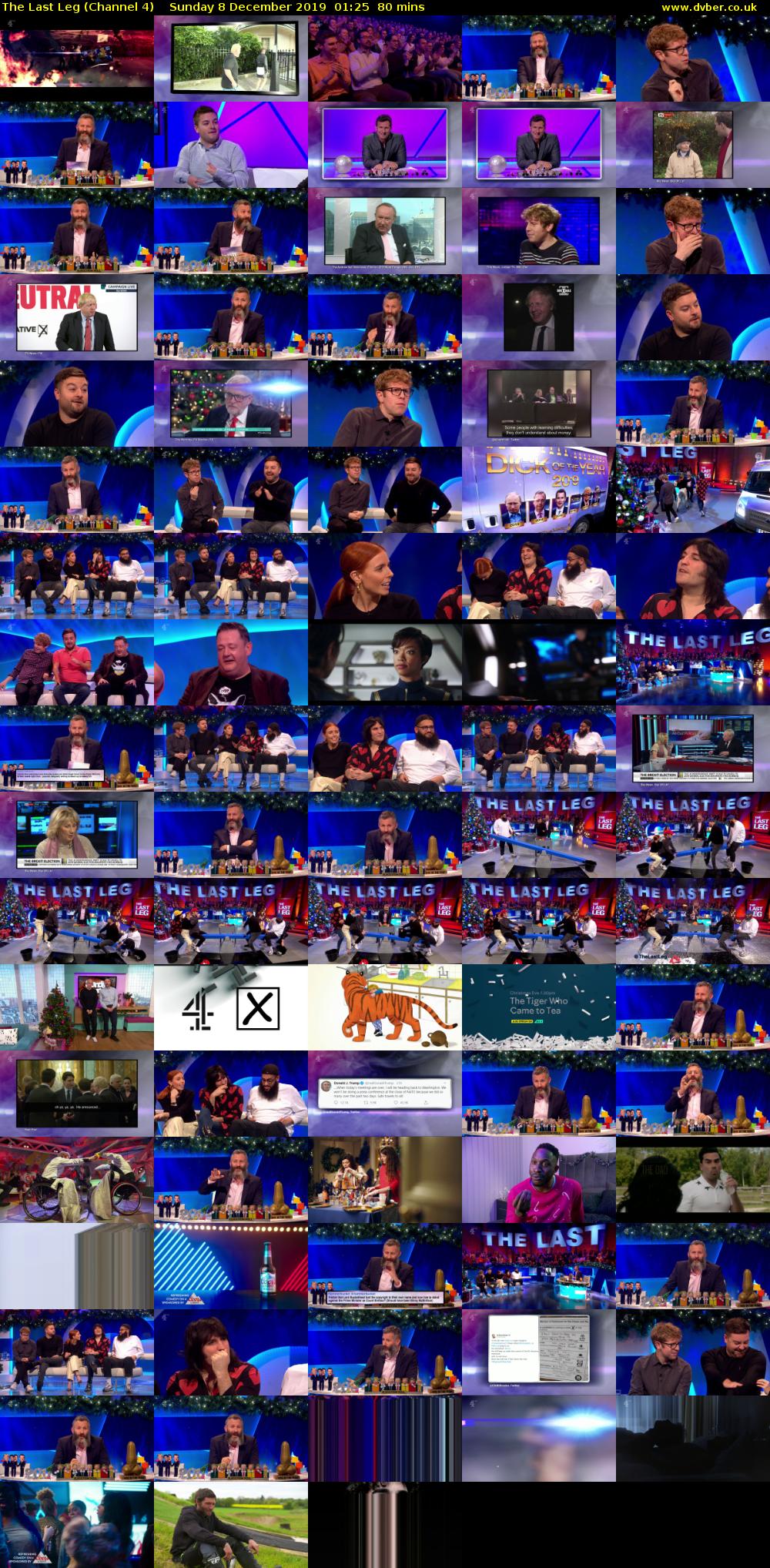The Last Leg (Channel 4) Sunday 8 December 2019 01:25 - 02:45
