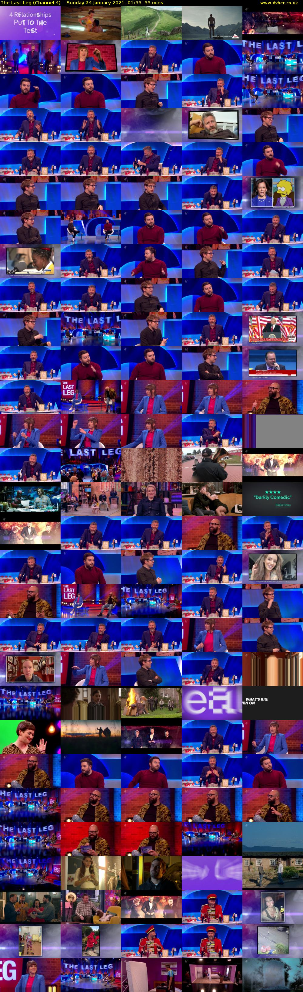 The Last Leg (Channel 4) Sunday 24 January 2021 01:55 - 02:50