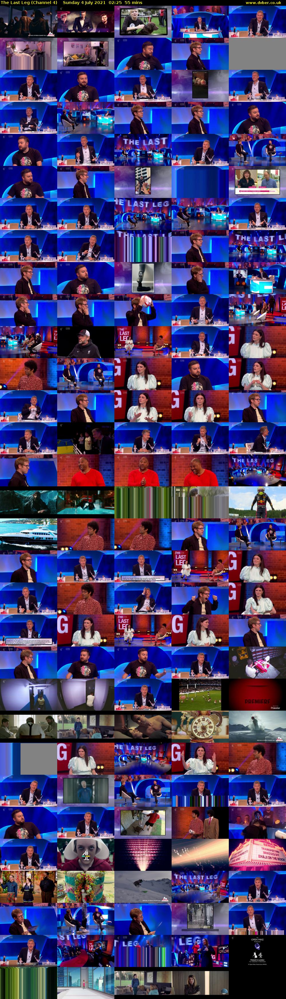 The Last Leg (Channel 4) Sunday 4 July 2021 02:25 - 03:20