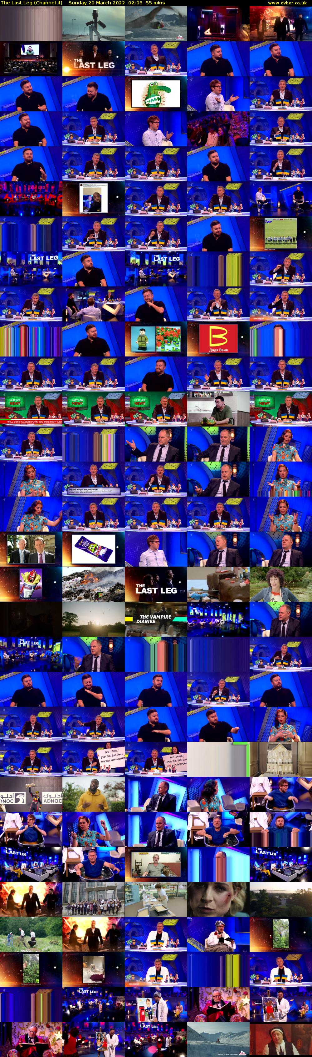 The Last Leg (Channel 4) Sunday 20 March 2022 02:05 - 03:00