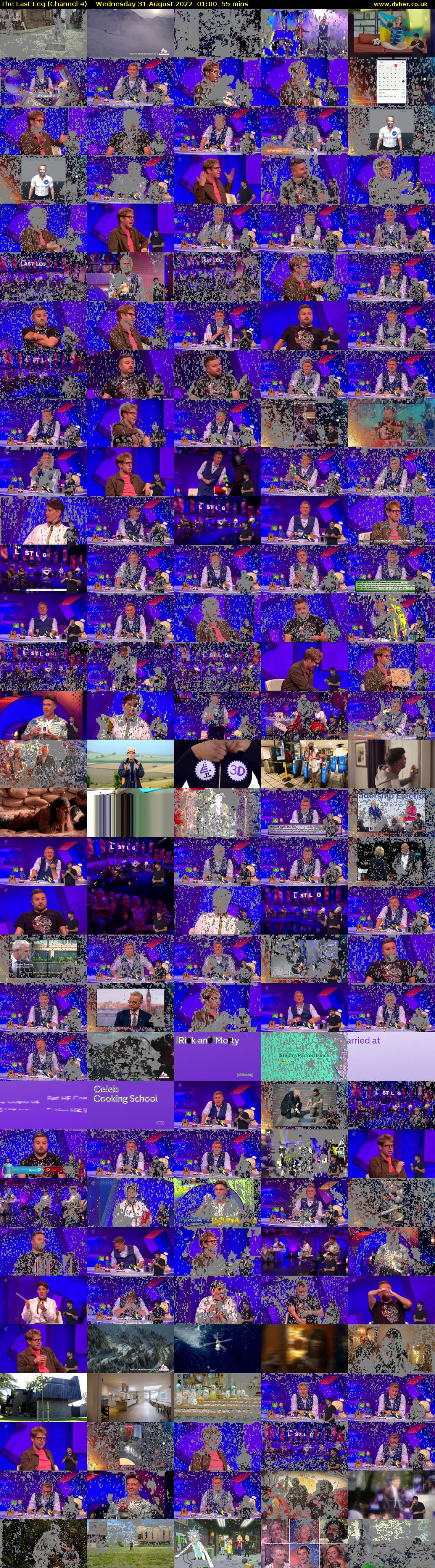 The Last Leg (Channel 4) Wednesday 31 August 2022 01:00 - 01:55