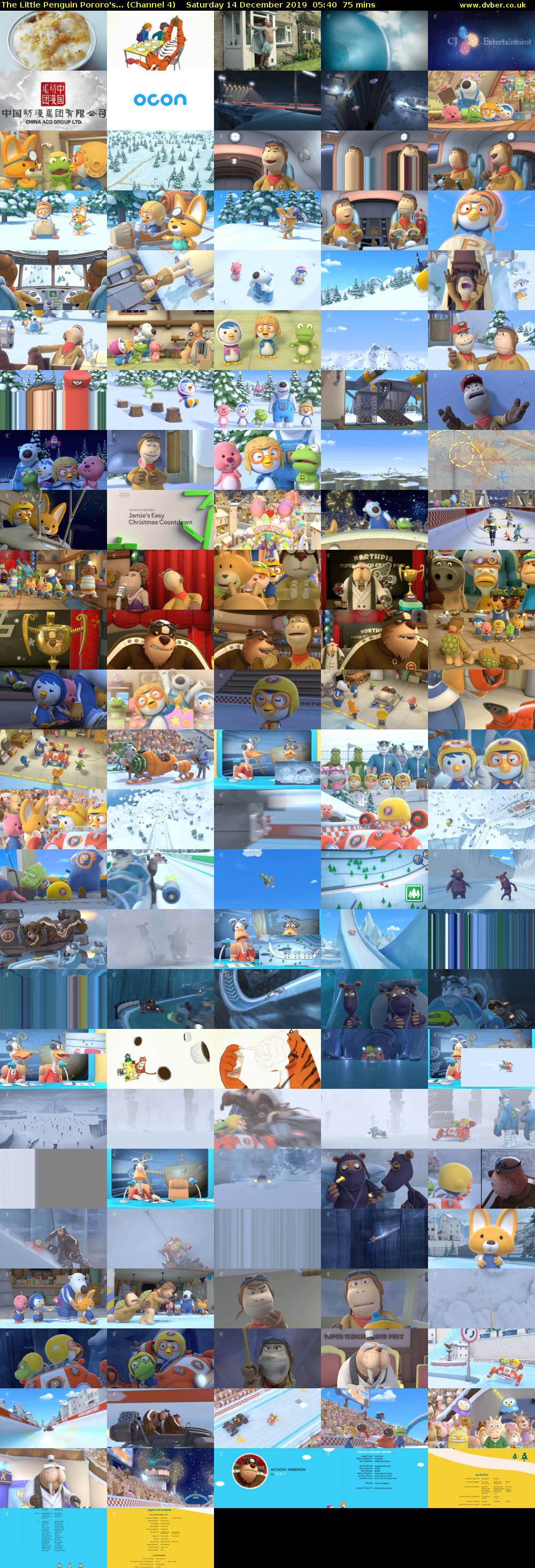 The Little Penguin Pororo's... (Channel 4) Saturday 14 December 2019 05:40 - 06:55