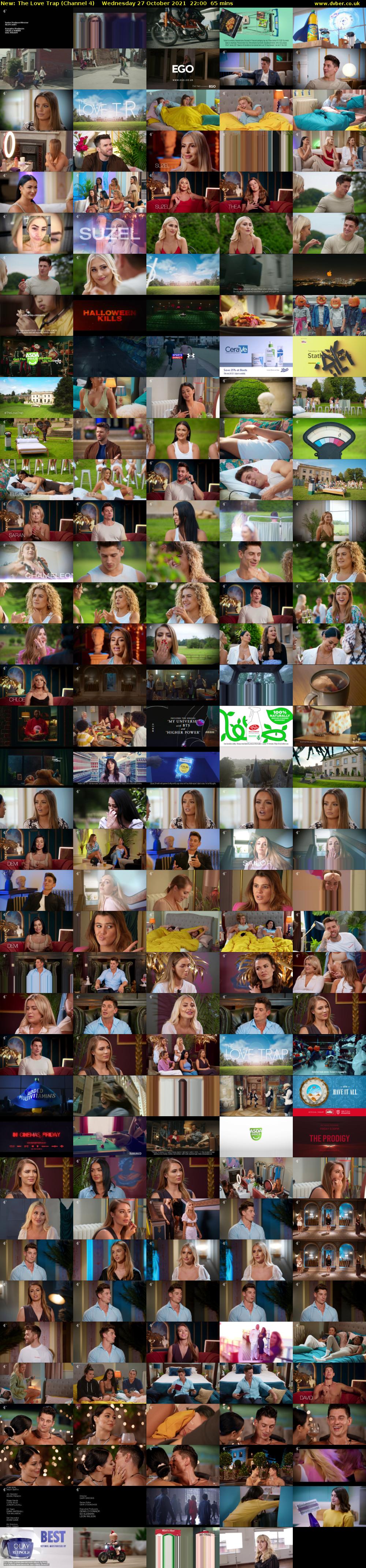 The Love Trap (Channel 4) Wednesday 27 October 2021 22:00 - 23:05