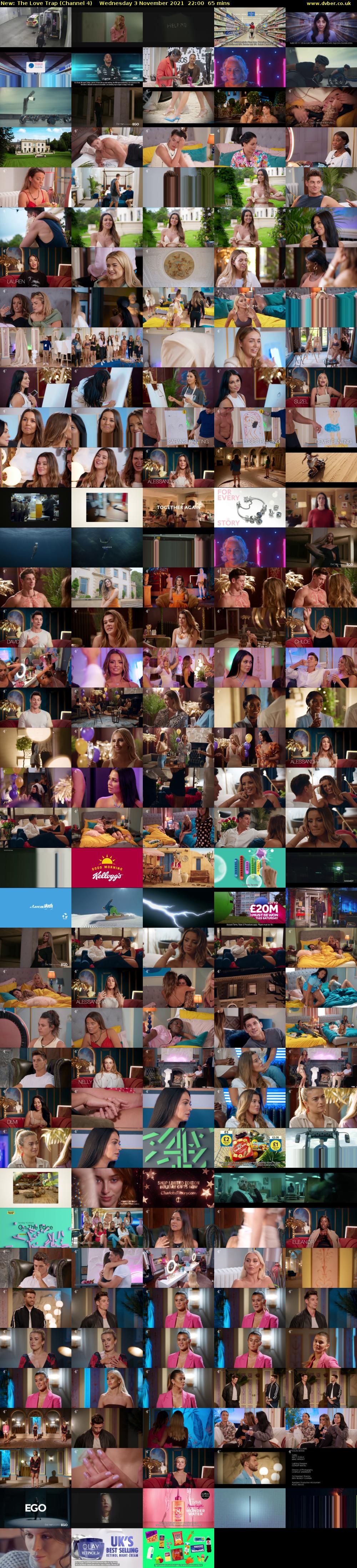 The Love Trap (Channel 4) Wednesday 3 November 2021 22:00 - 23:05