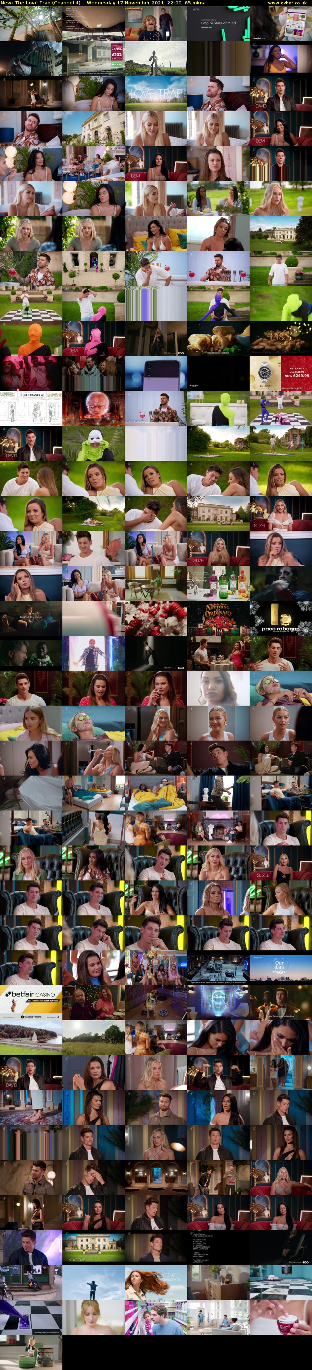 The Love Trap (Channel 4) Wednesday 17 November 2021 22:00 - 23:05