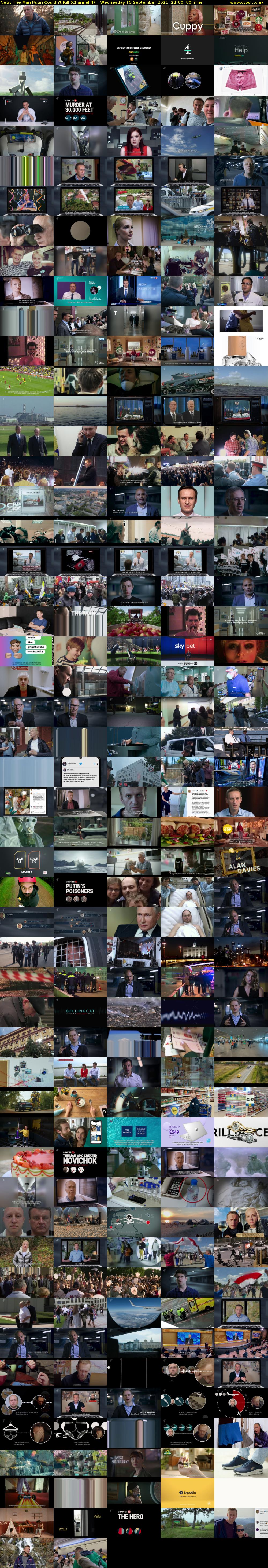 The Man Putin Couldn't Kill (Channel 4) Wednesday 15 September 2021 22:00 - 23:30