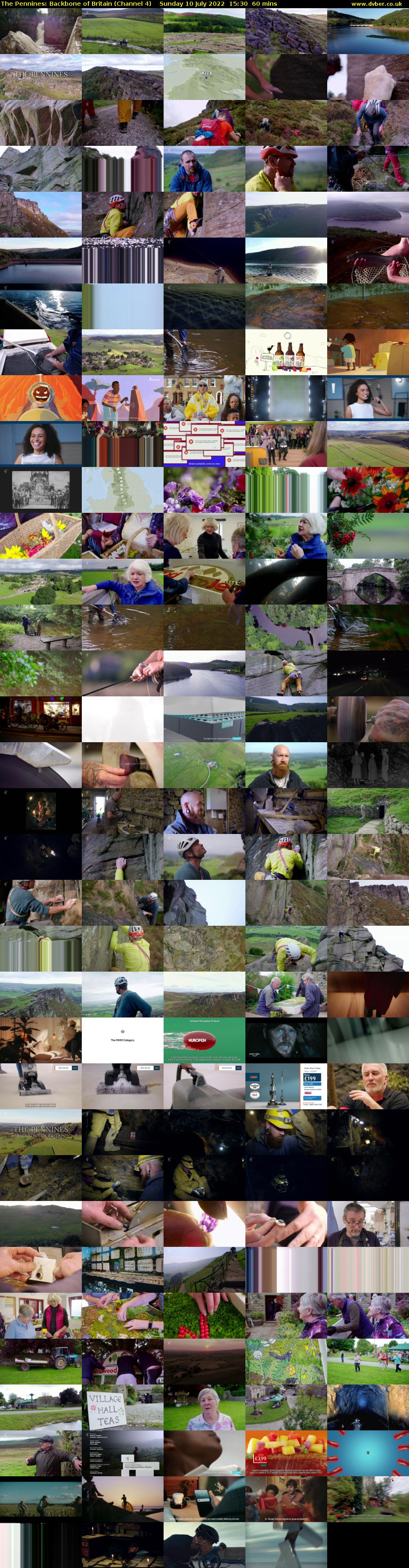 The Pennines: Backbone of Britain (Channel 4) Sunday 10 July 2022 15:30 - 16:30