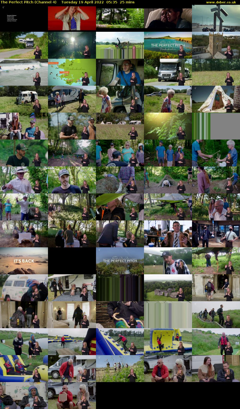 The Perfect Pitch (Channel 4) Tuesday 19 April 2022 05:35 - 06:00