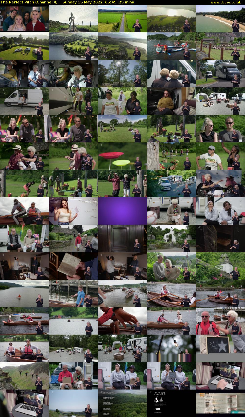 The Perfect Pitch (Channel 4) Sunday 15 May 2022 05:45 - 06:10