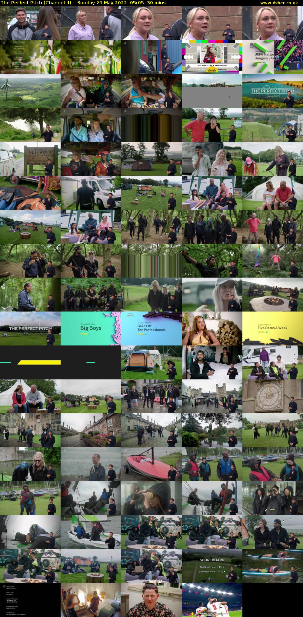 The Perfect Pitch (Channel 4) Sunday 29 May 2022 05:05 - 05:35