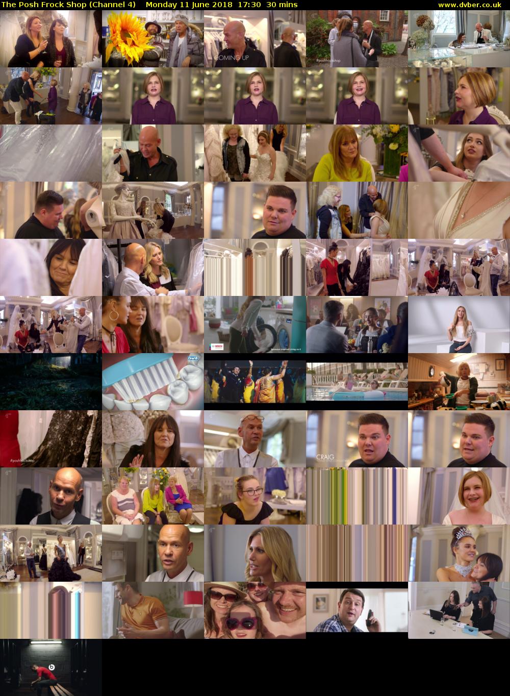 The Posh Frock Shop (Channel 4) Monday 11 June 2018 17:30 - 18:00