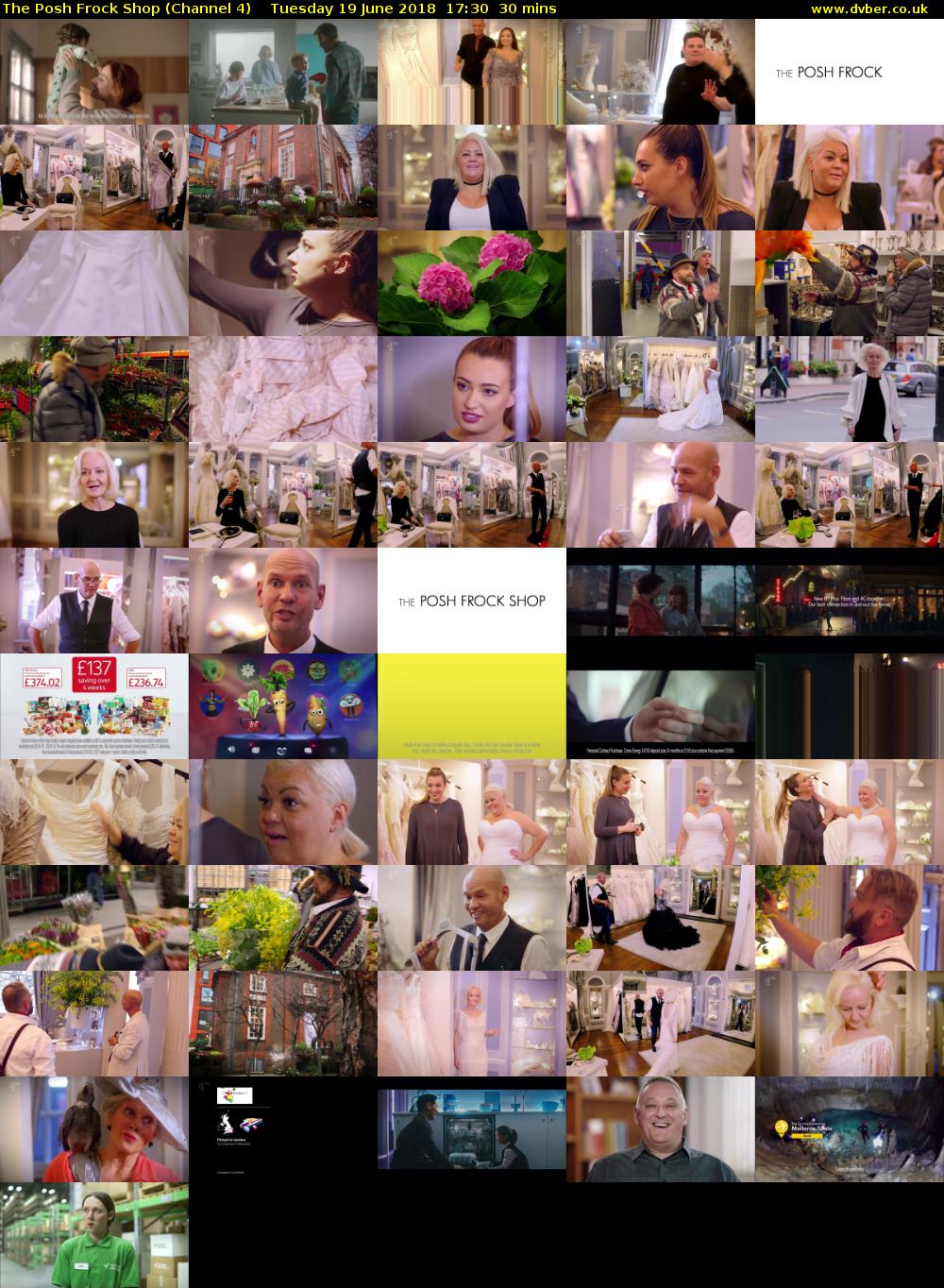 The Posh Frock Shop (Channel 4) Tuesday 19 June 2018 17:30 - 18:00
