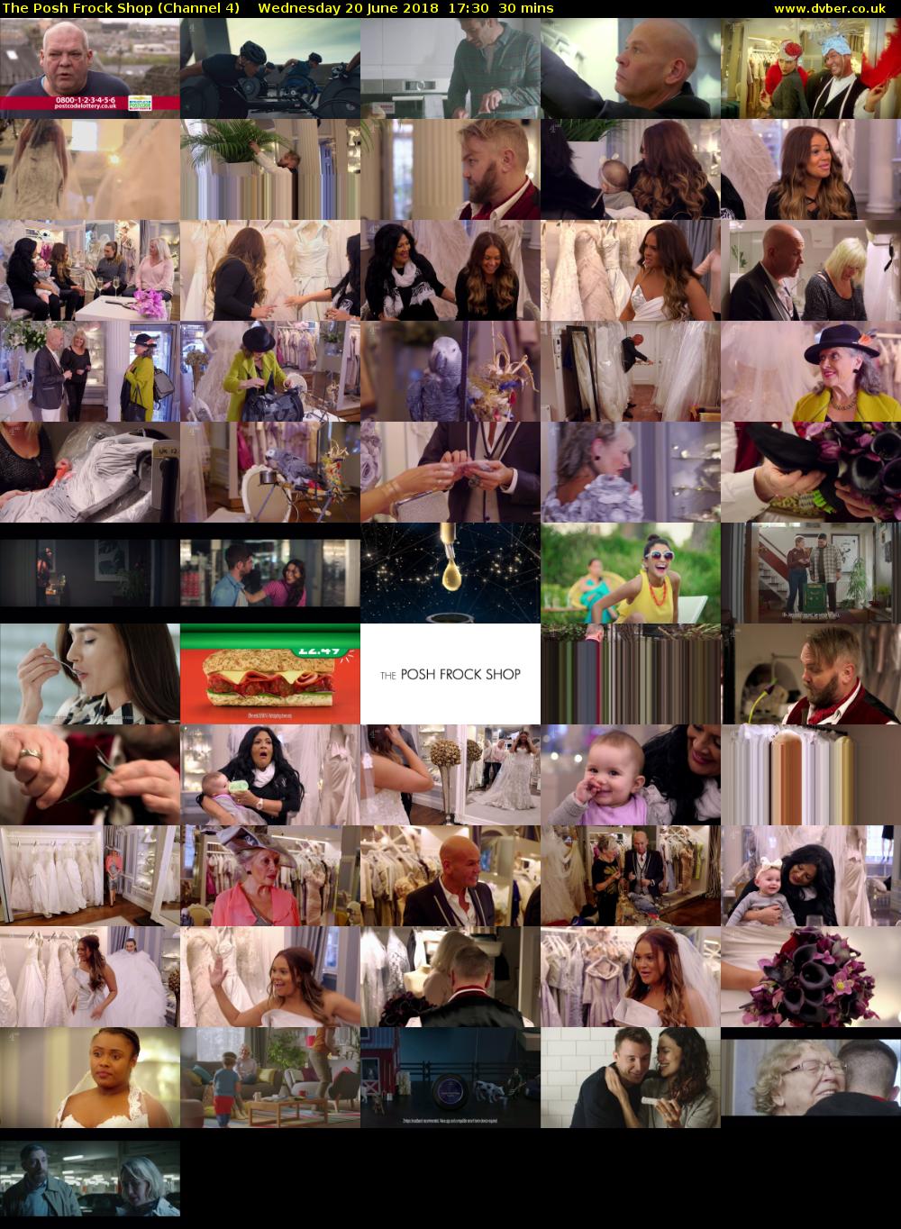 The Posh Frock Shop (Channel 4) Wednesday 20 June 2018 17:30 - 18:00