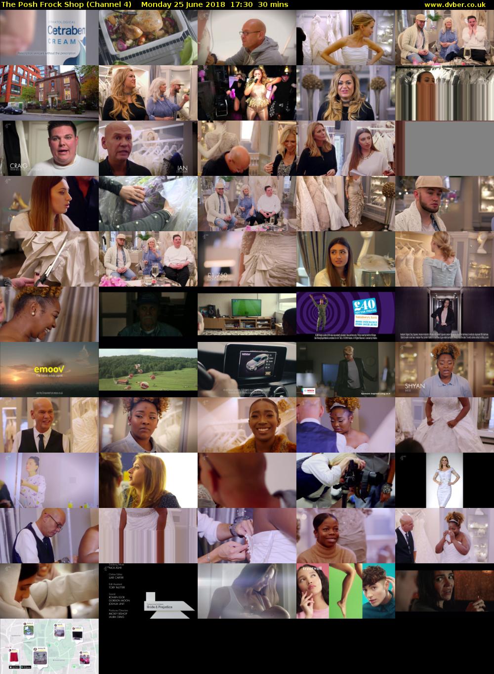 The Posh Frock Shop (Channel 4) Monday 25 June 2018 17:30 - 18:00