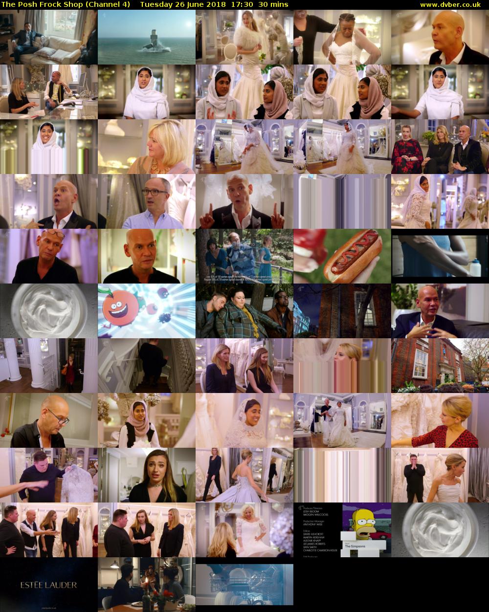 The Posh Frock Shop (Channel 4) Tuesday 26 June 2018 17:30 - 18:00
