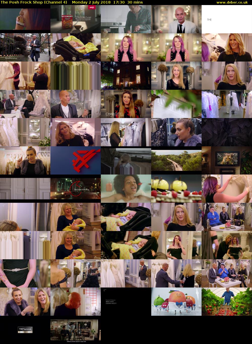 The Posh Frock Shop (Channel 4) Monday 2 July 2018 17:30 - 18:00