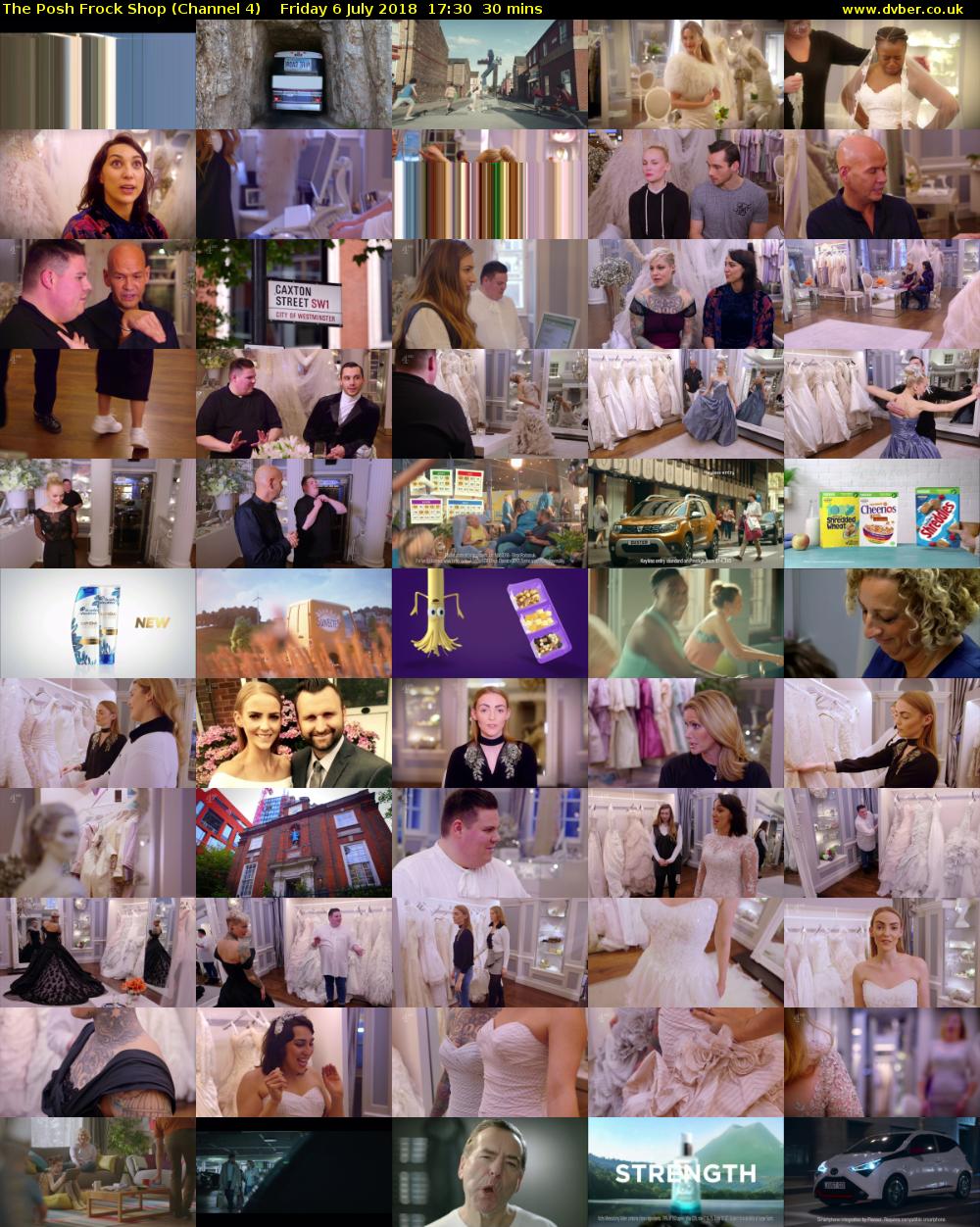 The Posh Frock Shop (Channel 4) Friday 6 July 2018 17:30 - 18:00