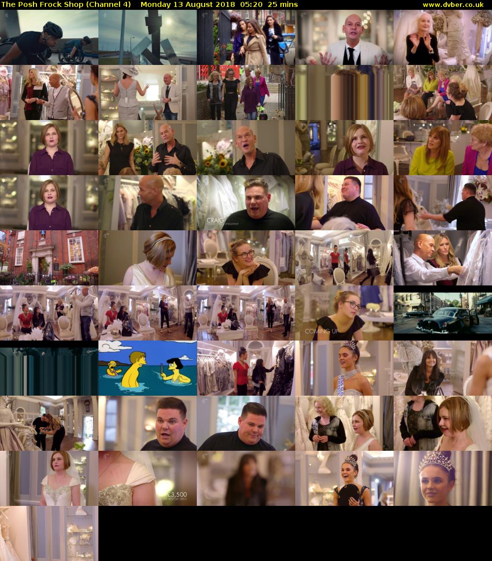 The Posh Frock Shop (Channel 4) Monday 13 August 2018 05:20 - 05:45
