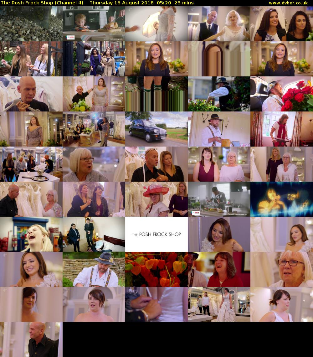 The Posh Frock Shop (Channel 4) Thursday 16 August 2018 05:20 - 05:45