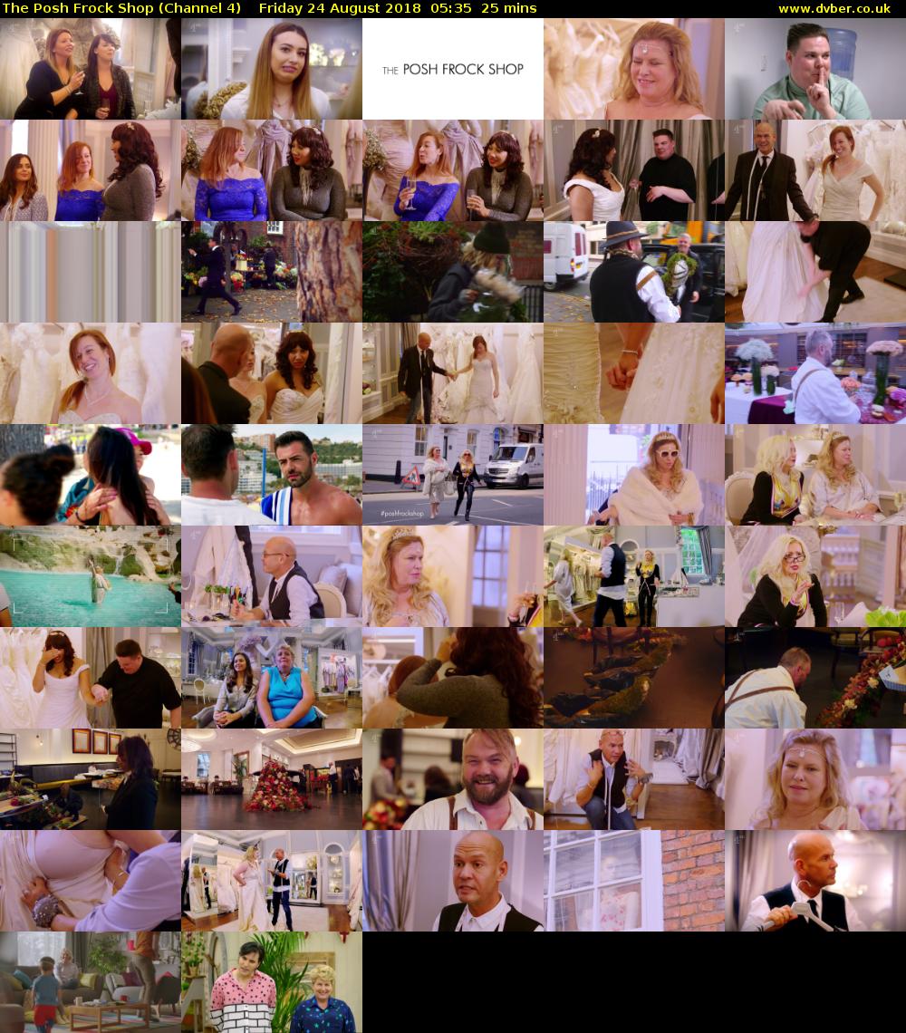 The Posh Frock Shop (Channel 4) Friday 24 August 2018 05:35 - 06:00