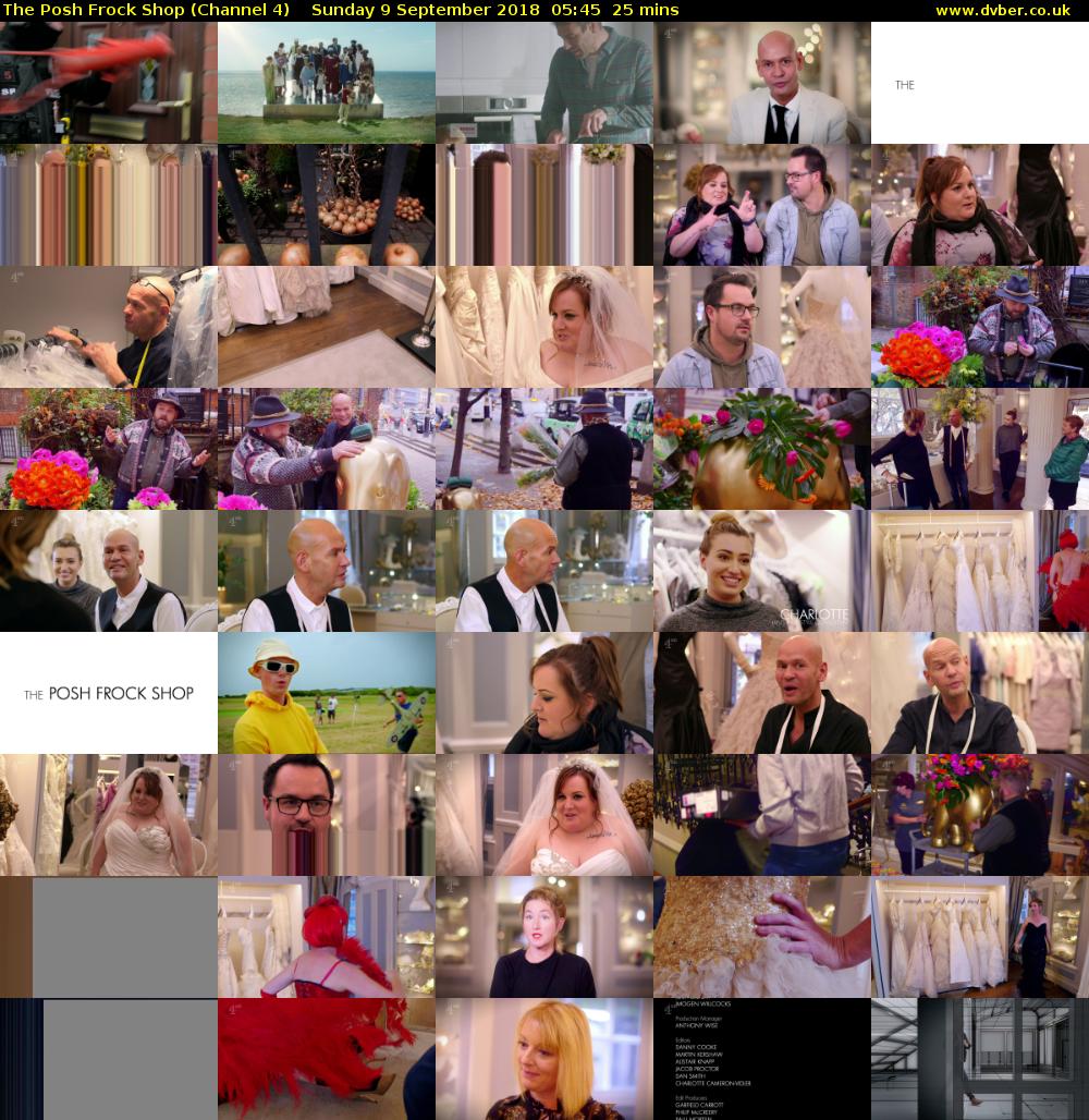 The Posh Frock Shop (Channel 4) Sunday 9 September 2018 05:45 - 06:10