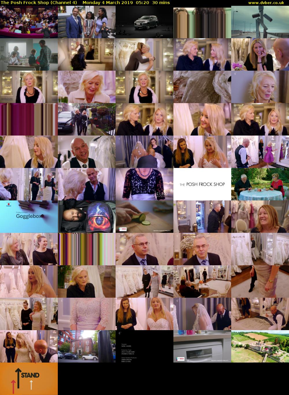 The Posh Frock Shop (Channel 4) Monday 4 March 2019 05:20 - 05:50