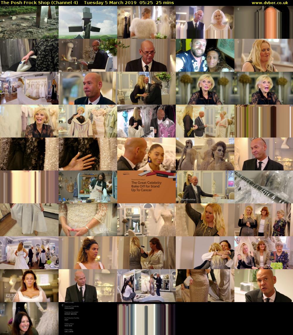 The Posh Frock Shop (Channel 4) Tuesday 5 March 2019 05:25 - 05:50