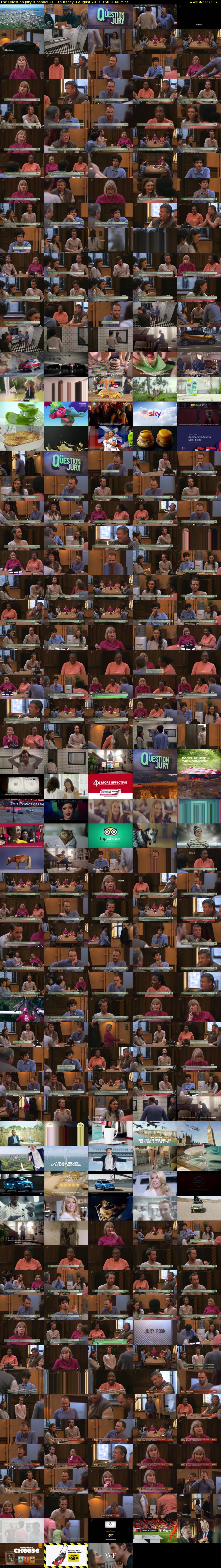 The Question Jury (Channel 4) Thursday 3 August 2017 15:00 - 16:00