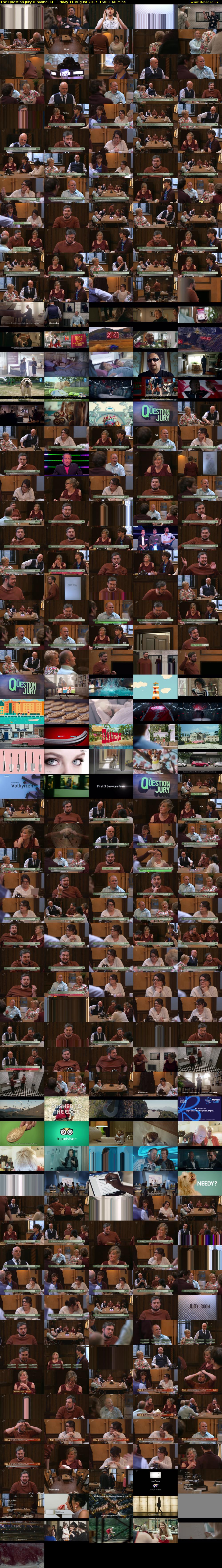 The Question Jury (Channel 4) Friday 11 August 2017 15:00 - 16:00