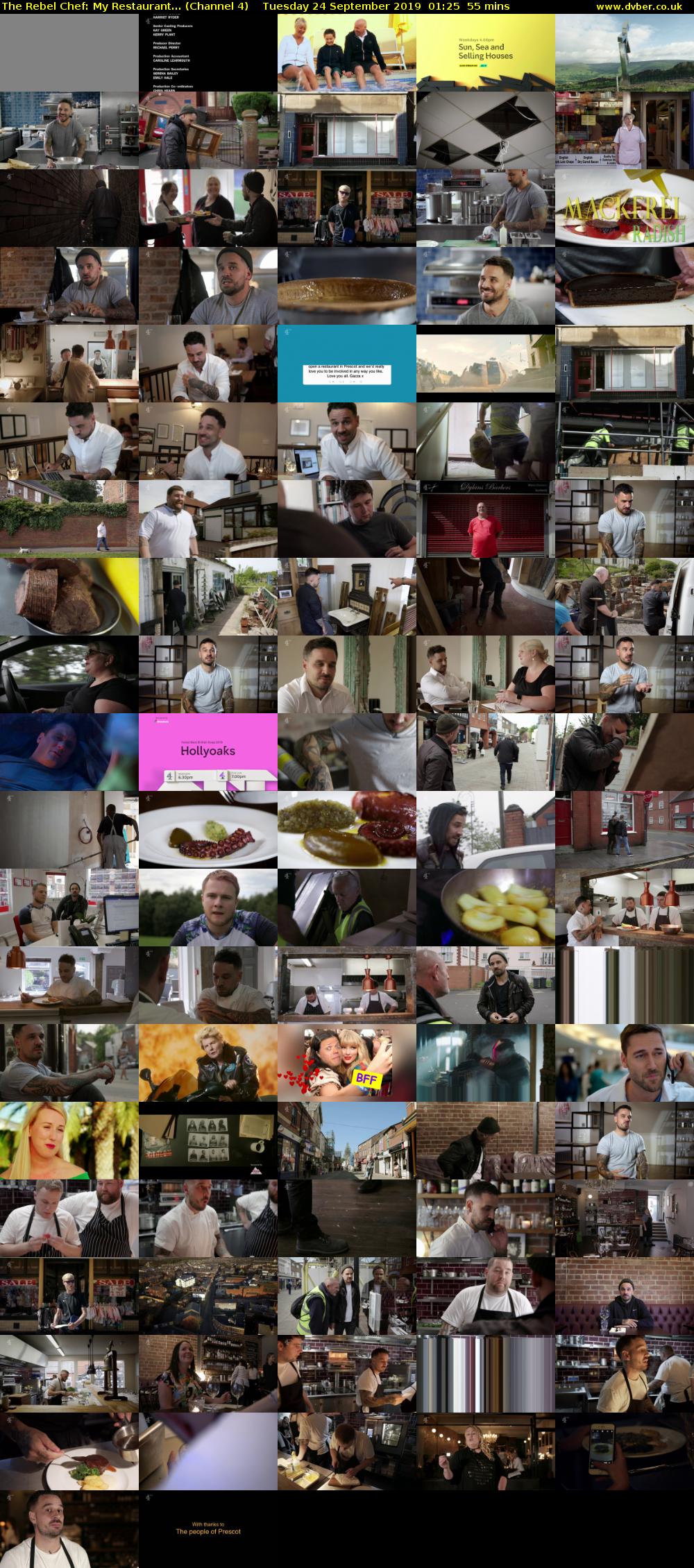 The Rebel Chef: My Restaurant... (Channel 4) Tuesday 24 September 2019 01:25 - 02:20