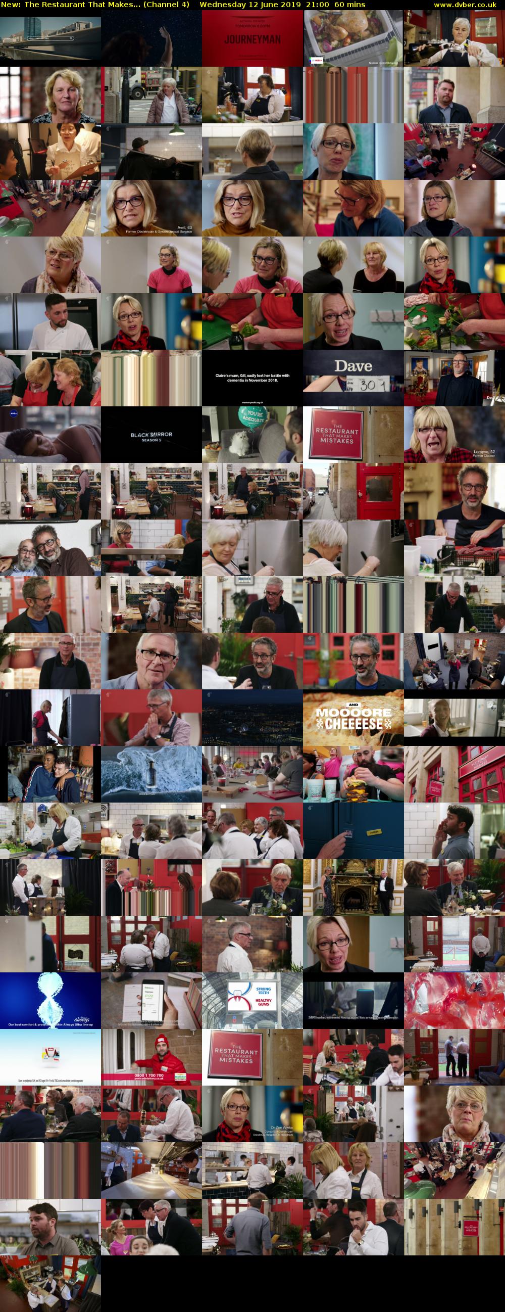 The Restaurant That Makes... (Channel 4) Wednesday 12 June 2019 21:00 - 22:00
