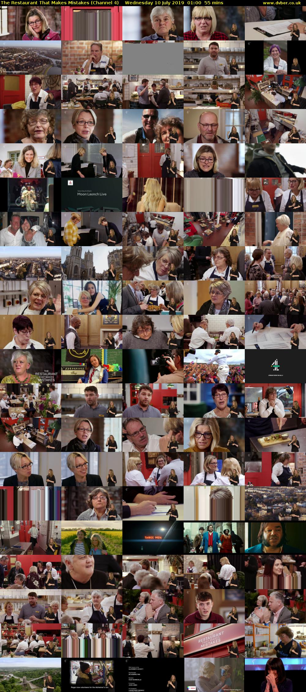 The Restaurant That Makes Mistakes (Channel 4) Wednesday 10 July 2019 01:00 - 01:55