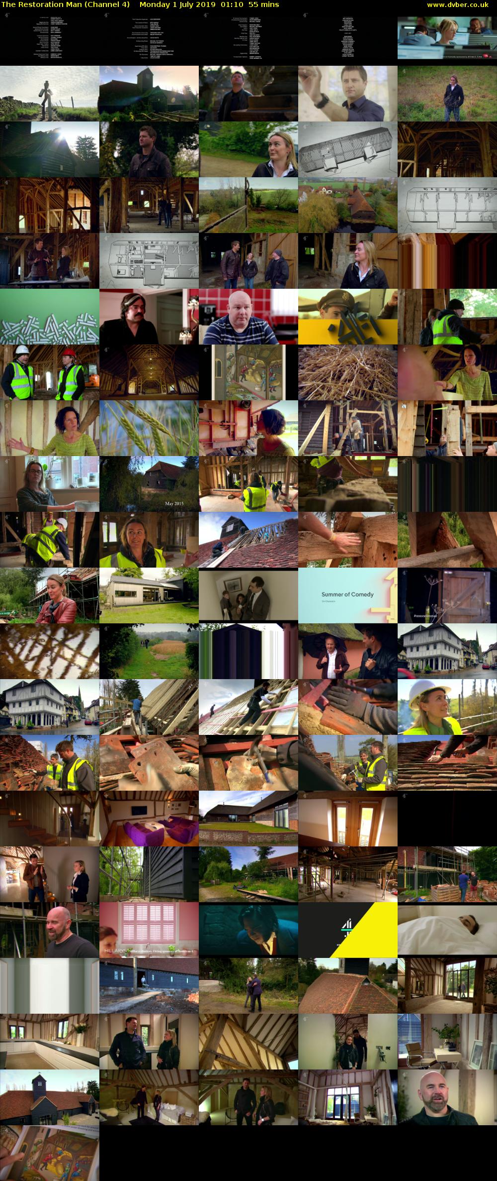 The Restoration Man (Channel 4) Monday 1 July 2019 01:10 - 02:05