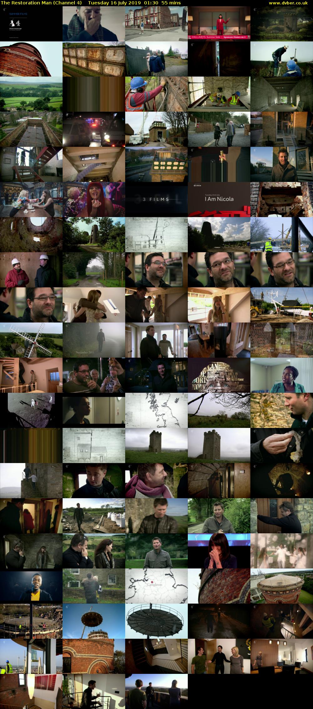 The Restoration Man (Channel 4) Tuesday 16 July 2019 01:30 - 02:25