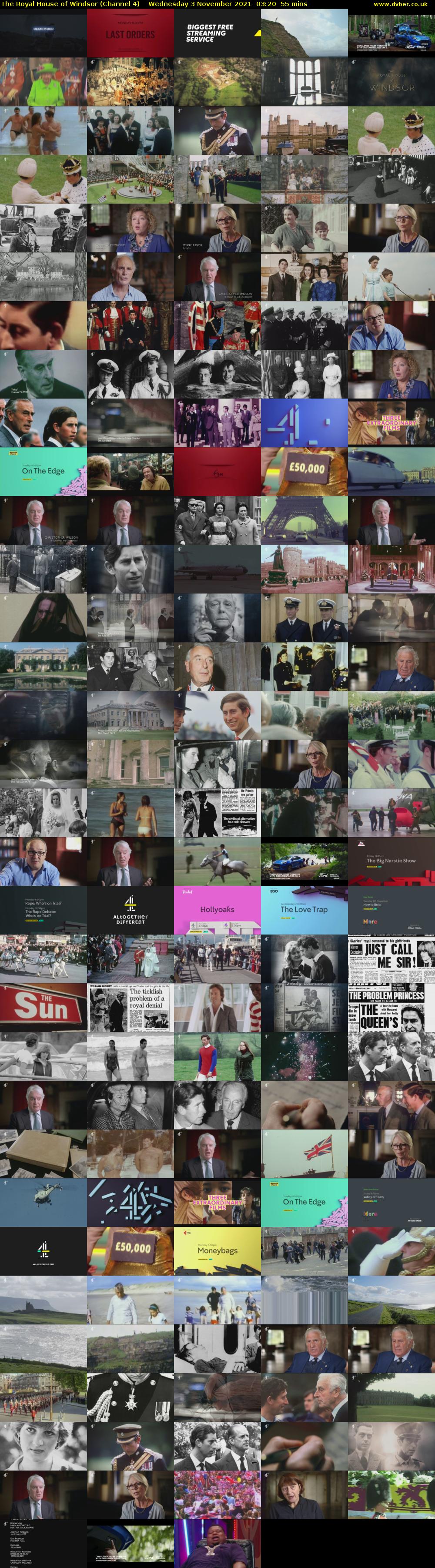 The Royal House of Windsor (Channel 4) Wednesday 3 November 2021 03:20 - 04:15