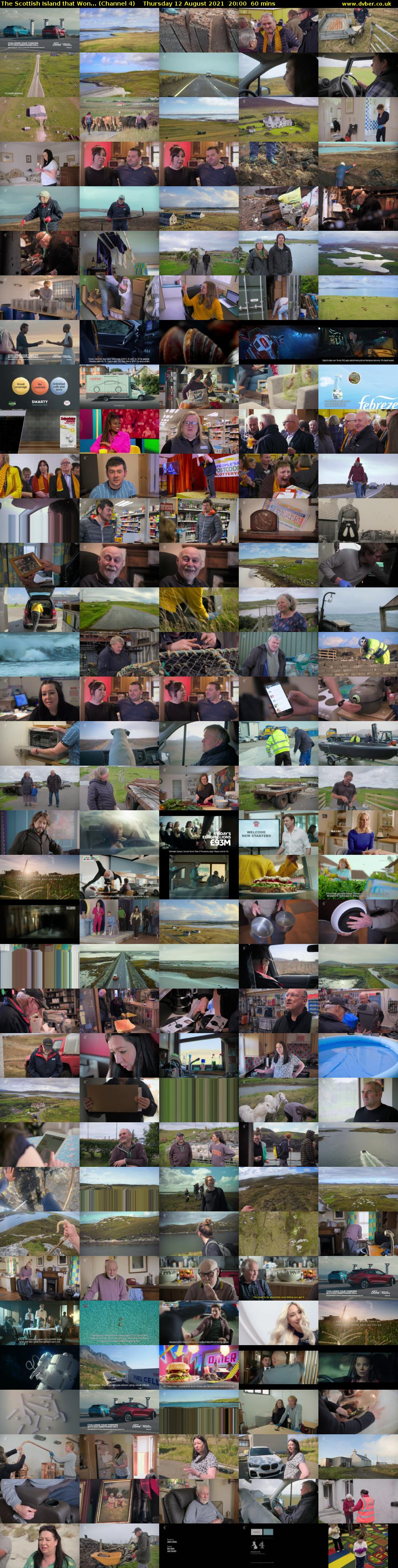 The Scottish Island that Won... (Channel 4) Thursday 12 August 2021 20:00 - 21:00