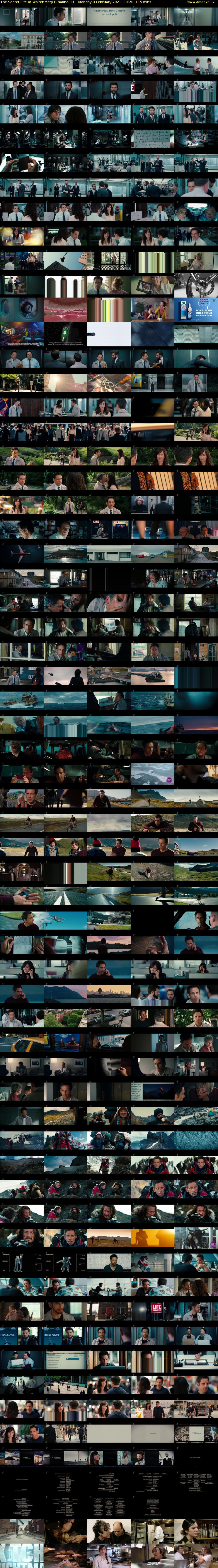 The Secret Life of Walter Mitty (Channel 4) Monday 8 February 2021 00:20 - 02:15
