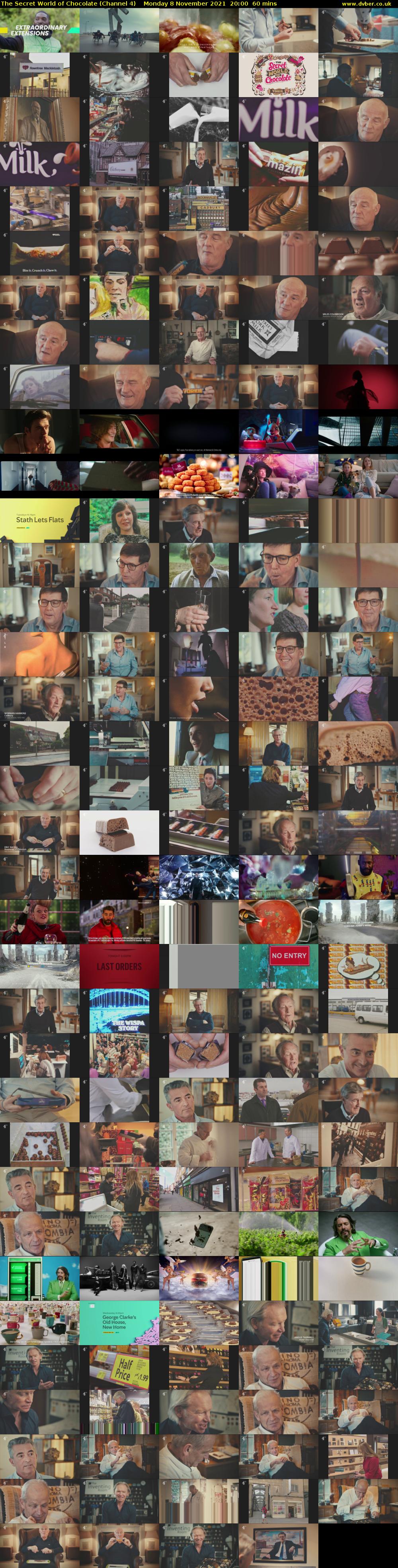 The Secret World of Chocolate (Channel 4) Monday 8 November 2021 20:00 - 21:00
