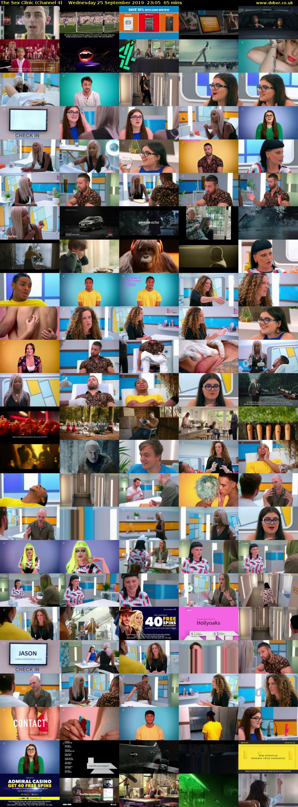 The Sex Clinic (Channel 4) Wednesday 25 September 2019 23:05 - 00:10