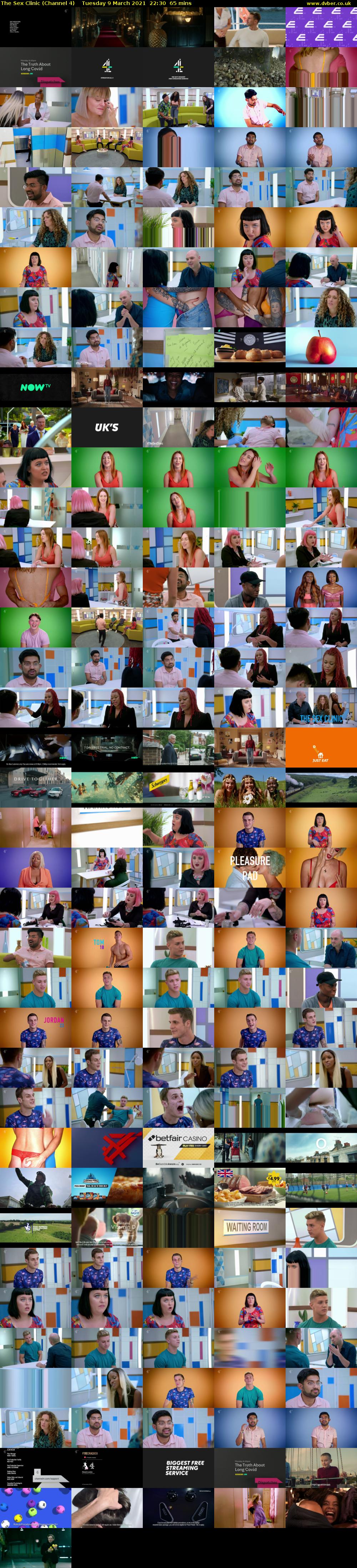 The Sex Clinic (Channel 4) Tuesday 9 March 2021 22:30 - 23:35