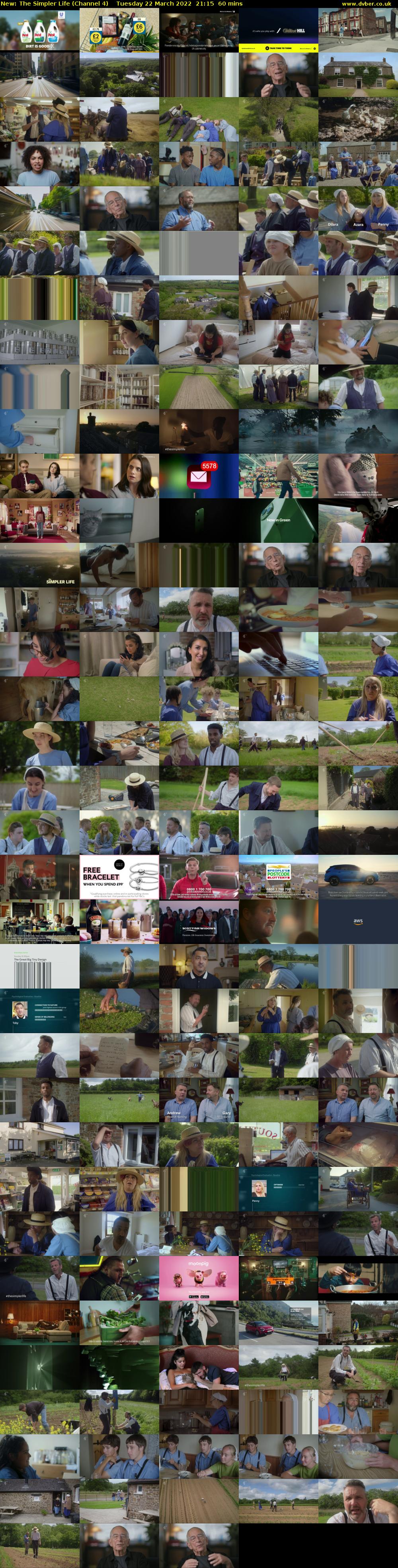 The Simpler Life (Channel 4) Tuesday 22 March 2022 21:15 - 22:15