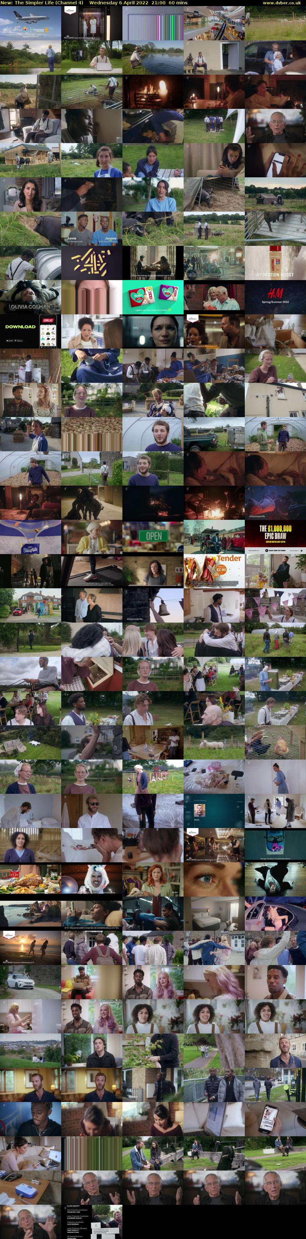 The Simpler Life (Channel 4) Wednesday 6 April 2022 21:00 - 22:00